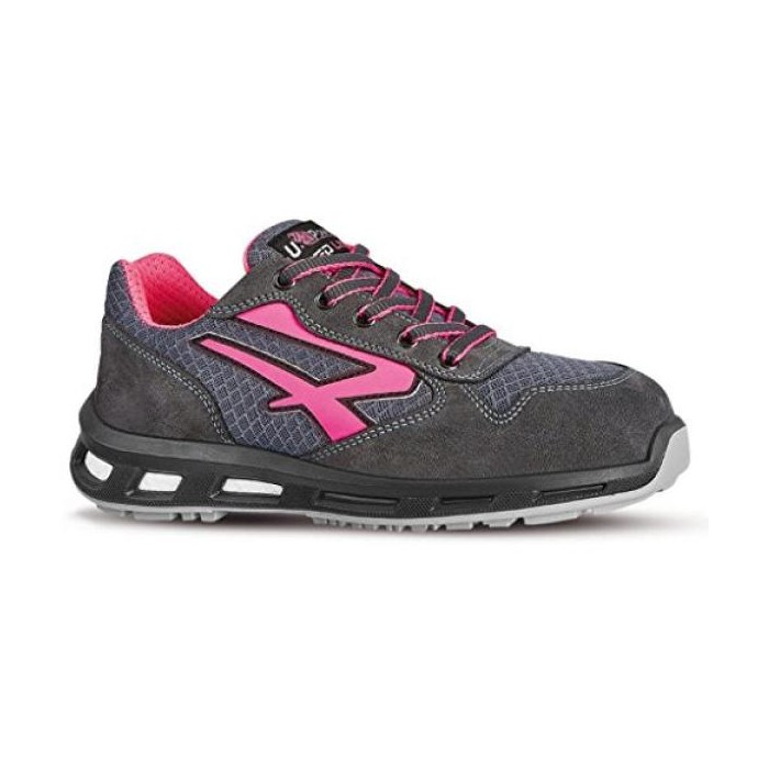 Calzatura Verok S1P SRC grigio/fuxia